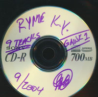 Ryme K.Y.: Mixed Emotions & Grey Skies Demo Promo