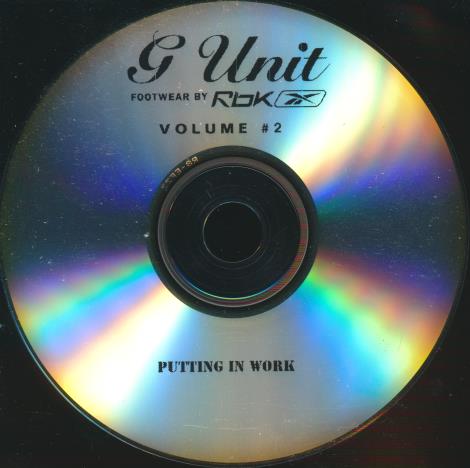 DJ Whoo Kid & G-Unit: Putting In Work Volume 2 Promo w/ No Artwork