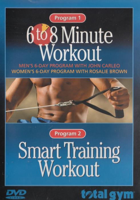 Total Gym: 6 To 8 Minute Workout & Smart Training Workout Program 1 & 2