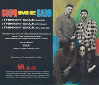 Color Me Badd: Thinkin' Back 3-Track Promo w/ Back Artwork