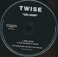 Twise: "Uh-Uhh" 2-Track Promo w/ Back Artwork