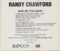 Randy Crawford: Give Me The Night 5-Track Promo w/ Back Artwork