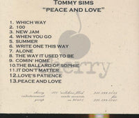 Tommy Sims: Peace And Love Promo