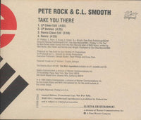 Pete Rock & C.L. Smooth: Take You There 4-Track Promo w/ Back Artwork