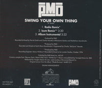 PMD: Swing Your Own Thing 3-Track Promo w/ Back Artwork