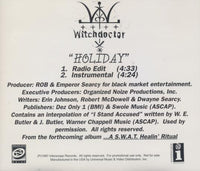 Witchdoctor: Holiday 2-Track Promo w/ Back Artwork