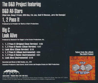 The D&D Project: 1, 2 Pass It 6-Track Promo
