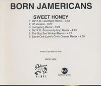 Born Jamericans: Sweet Honey 6-Track Promo w/ Back Artwork