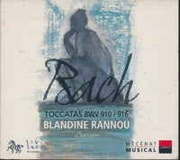 Jean-Sebastien Bach / Blandine Rannou: Toccatas Pour Clavecin