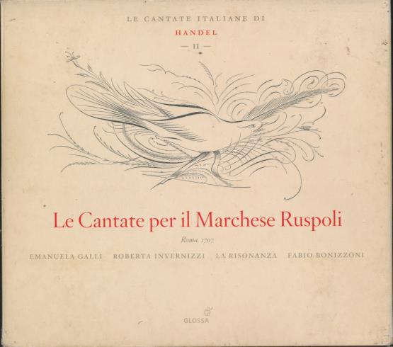Handel: Le Cantate Per Il Marchese Ruspoli