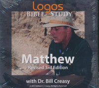 Logos Bible Study: Matthew 3rd Edition MP3 Revised 2-Disc Set