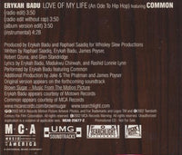 Erykah Badu: Love Of My Life (An Ode To Hip Hop) 4-Track Promo - NeverDieMedia