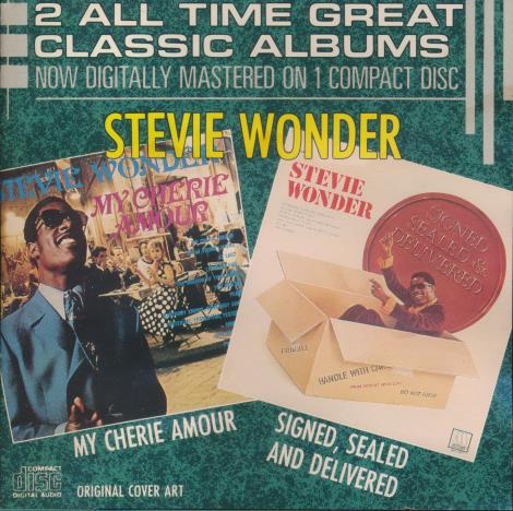 Stevie Wonder: My Cherie Amour / Signed, Sealed And Delivered w/ Water Damaged Artwork