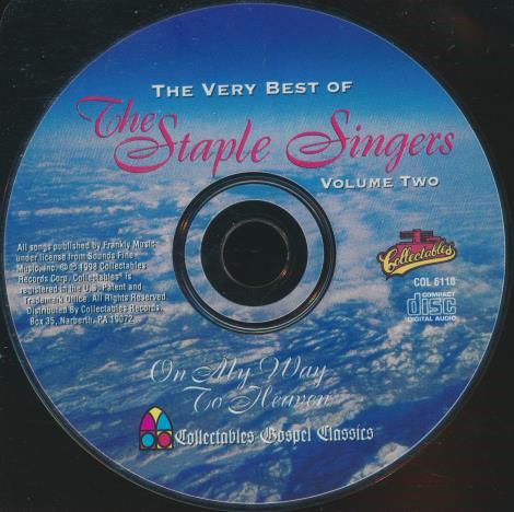 The Staple Singers: On My Way To Heaven: The Very Best Of Volume Two w/ Back Artwork