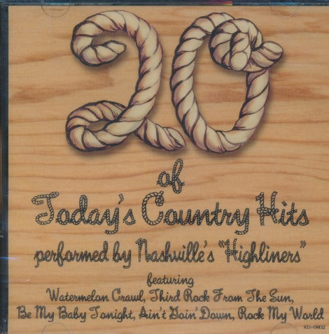 Nashville's "Highliners": 20 Of Today's Country Hits