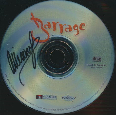Barrage: Barrage Signed w/ No Artwork