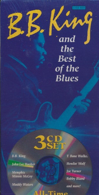 B.B. King: B.B. King And The Best Of The Blues 3-Disc Set w/ Tall Box