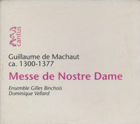 Guillaume De Machaut: Messe De Nostre Dame w/ Booklet