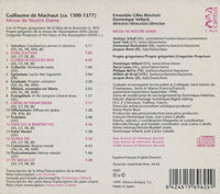 Guillaume De Machaut: Messe De Nostre Dame w/ Booklet
