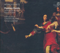 Heinrich Schutz: Psalmen Davids: Konrad Junghanet 2-Disc Set w/ Booklet