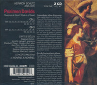 Heinrich Schutz: Psalmen Davids: Konrad Junghanet 2-Disc Set w/ Booklet