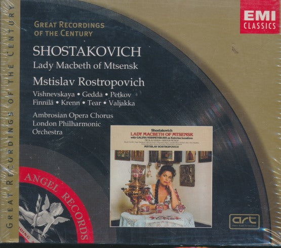 Dmitri Shostakovich: Lady Macbeth Of Mtsensk 2-Disc Set