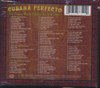 Cubana Perfecto: The Cuban Music Collection 1926-1997 4-Disc Set