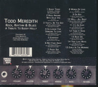 Todd Meredith: Rock, Rhythm & Blues: A Tribute To Buddy Holly Signed