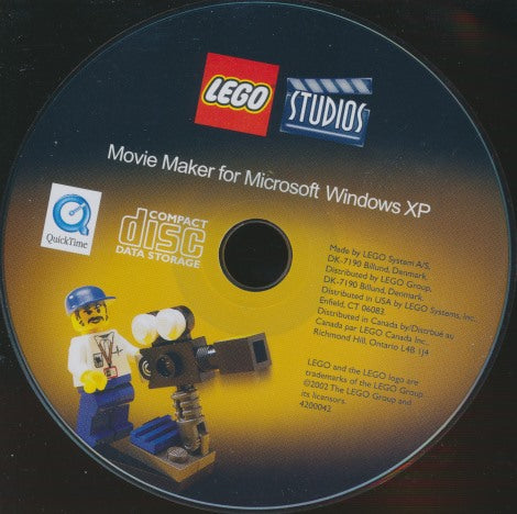 Lego Studios: Movie Maker w/ No Artwork