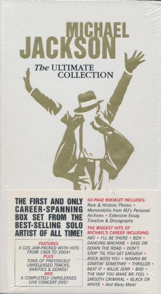 Michael Jackson: The Ultimate Collection 5-Disc Set w/ Booklet - NeverDieMedia