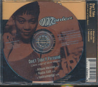 Monica: Don't Take It Personal (Just One Of Dem Days) 3-Track Maxi-Single