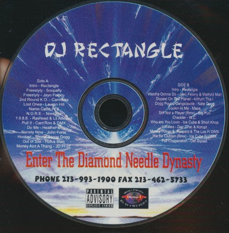 DJ Rectangle: Enter The Diamond Needle Dynasty w/ No Artwork