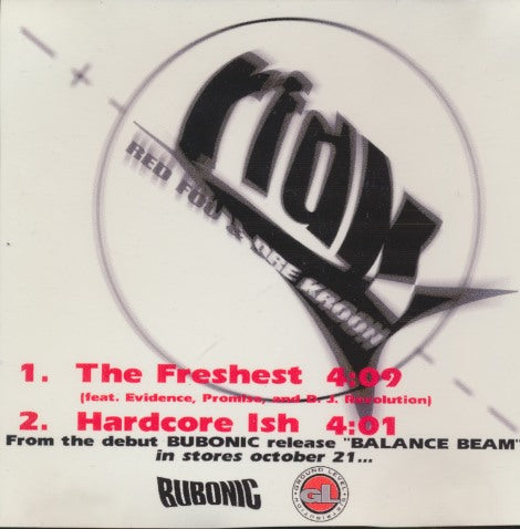 Red Foo & Dre' Kroon: The Freshest / Hardcore Ish 2-Track Promo