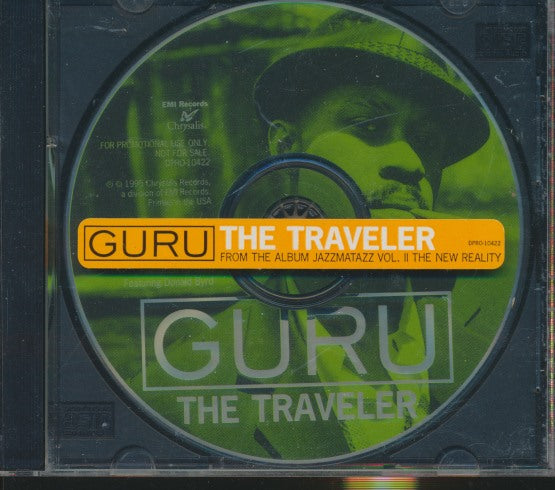 Guru: The Traveler Promo w/ Hype Sticker