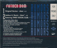 Father Dom: Rumors 2-Track Promo w/ Hype Sticker