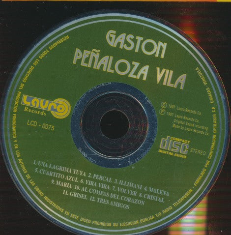 Gaston Penaloza Vila: Homenaje A La Paz Tangos Inolvidables w/ No Artwork