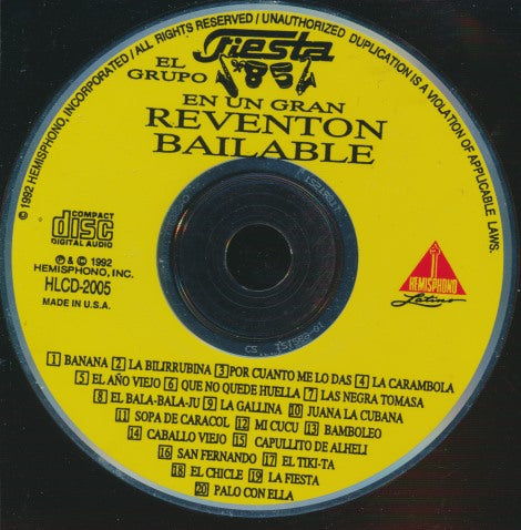Fiesta 85: En Un Gran Reventon Bailable w/ No Artwork