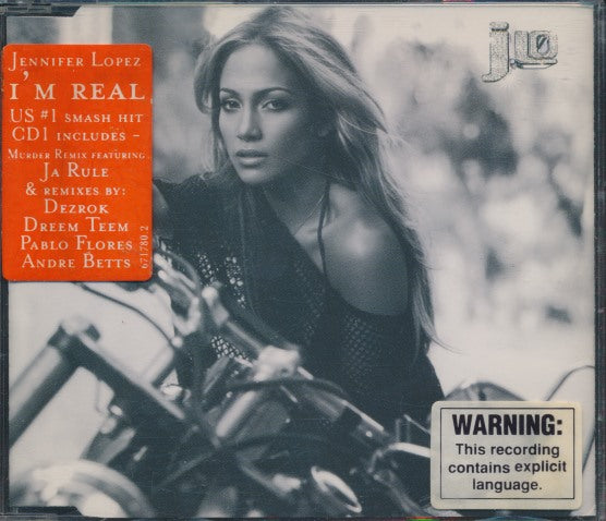 Jennifer Lopez: I'm Real 6-Track Maxi-Single w/ Hype Sticker