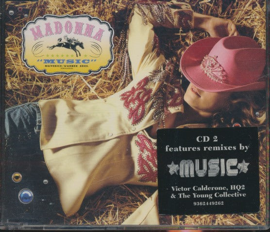 Madonna: Music Vol. 2 6-Track Maxi-Single w/ Hype Sticker