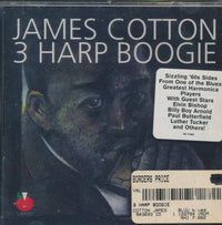 James Cotton: 3 Harp Boogie w/ Hype Sticker