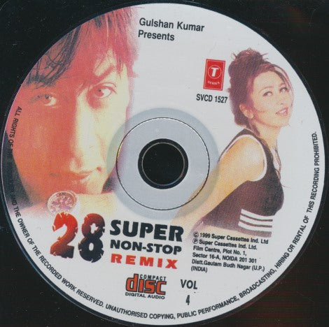 28 Super Non-Stop Remix Of Latest Film Hits Vol. 4 w/ No Artwork