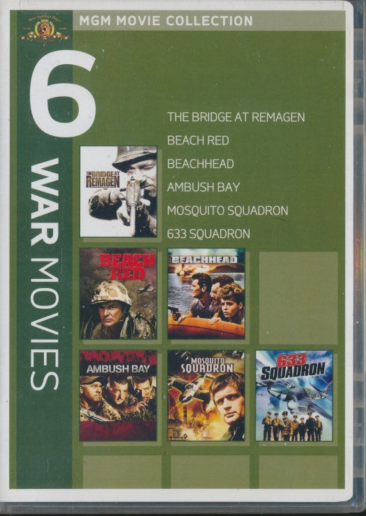 MGM Movie Collection: 6 War Movies 3-Disc Set