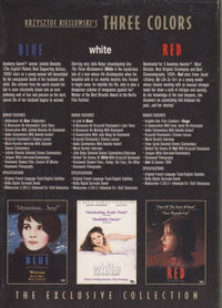 Three Colors Trilogy: Blue / White / Red 3-Disc Set - NeverDieMedia