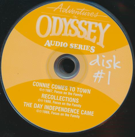 Adventures In Odyssey Audio Series 10-Disc Set w/ No Artwork