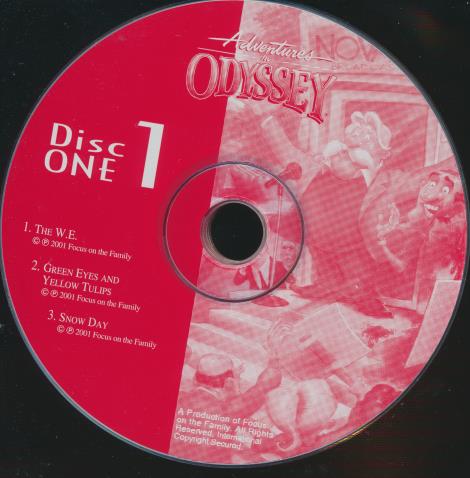 Adventures In Odyssey: Danger Signals Vol. 36 4-Disc Set w/ No Artwork