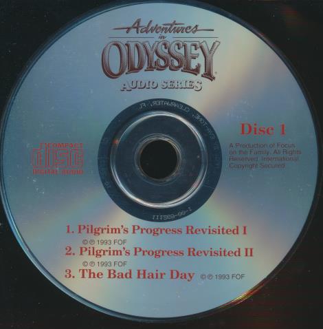 Adventures In Odyssey: Passport To Adventure Vol. 19 4-Disc Set w/ No Artwork