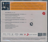 Jascha Heifetz: Bruch: Concerto No. 1 In G Minor / Mozart: Concertos No. 4 & 5