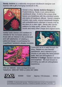 Sandy Jenkins Presents Embroidery Stitches And Embellishments