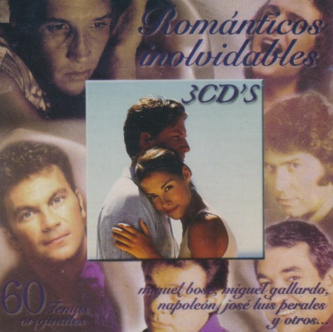 Romanticos Inolvidables: 60 Temas Originales 3-Disc Set