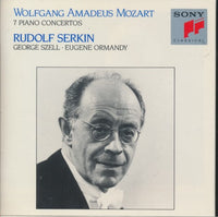 Rudolf Serkin: Wolfgang Amadeus Mozart: 7 Piano Concertos 3-Disc Set